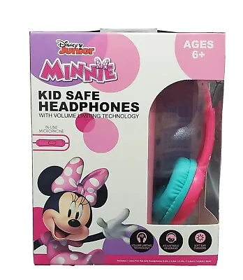 Kid Safe Disney© Minnie Mouse Headphones With Volume Limit Technology • $15.98