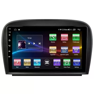 9  Android 13 Car GPS Radio Carplay For Mercedes Benz SL-Class R230 2006-2011 • $148