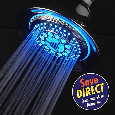 $29.64 • Buy DreamSpa@ All- Chrome Temperature Controlled Color- Changing Led