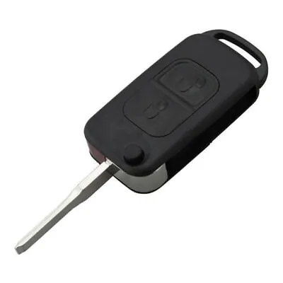 $8.99 • Buy Car Key Flip Folding Shell Remote Key Fob Case Cover 2 Button For Mercedes Benz