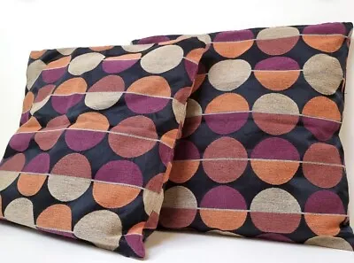 NWOT 2 IKEA OTTIL Throw Pillow Slip Cover Sham Circles 20 X20  Geometric Circle • £27.02