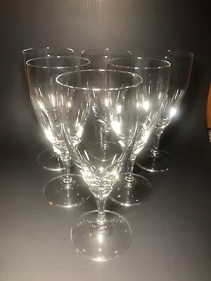 Vintage Fostoria Rare Crystal Tulip Wine Glasses Set Of 6 • $29.95