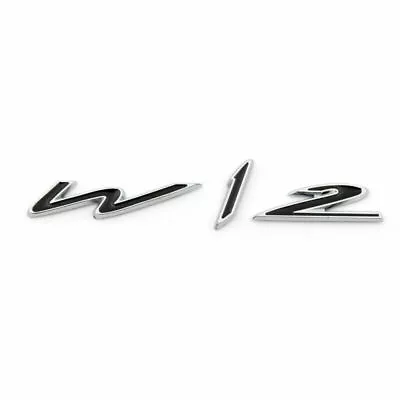 Metal Wing W12 Emblem Badge Sticker For Bentley Genuing Continental GT GTC • $21.88