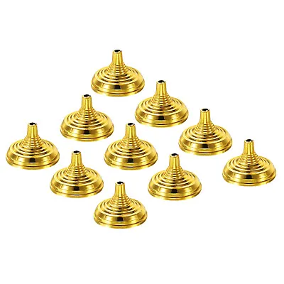 $12.65 • Buy Flag Stands Mini Table Flag Holders Bases Round Gold Tone Pack Of 20