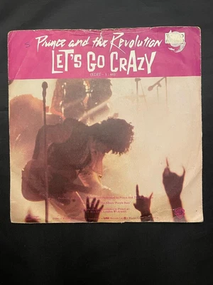 £1.99 • Buy Prince And The Revolution – Let's Go Crazy / Take Me With U 7  Vinyl Single 1985