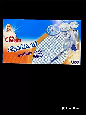 Mr. Clean Magic Reach Scrubbing Tub And Shower Pad Refills 8 In Box DISCONTINUED • $30.69