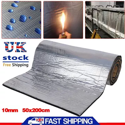 £8.59 • Buy 10mm Camper Van Insulation Foam Sound Proof Floor Roof Deadening .car 0.5x2M