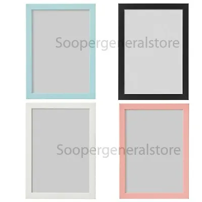 Ikea Fiskbo Photo Frame A4 Picture Pink Blue Black White A4 Children Baby Frame  • £4.25