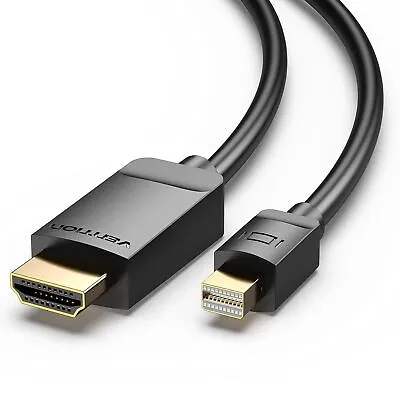 Mini DisplayPort To HDMI Cable 1080P Compatible With MacBooks & MS Surface 3mtr • £5.99