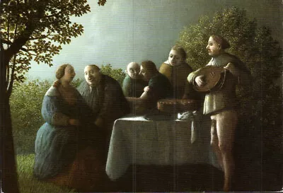 Michael Sowa Artist Gesellige Gesellschaft 5133 Inkognito Postcard 4471 • $6.99