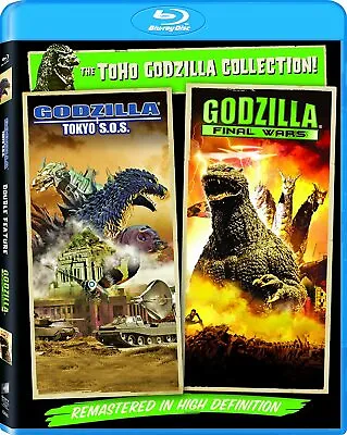 New Godzilla: Final Wars & Tokyo S.O.S. (Blu-ray) • $10