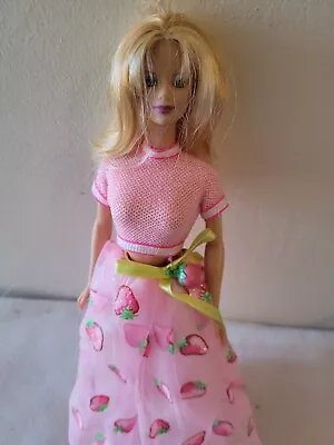 Summer Strawberry Barbie Doll 1998 Avon Exclusive Doll • $19.99