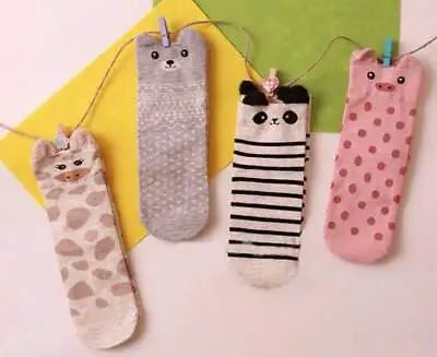 £3.99 • Buy Womens Kawaii Animal Socks - Panda And Giraffe