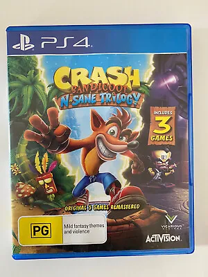 Crash Bandicoot N Sane Trilogy Ps4 • $34