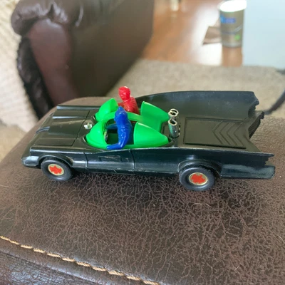 $28.99 • Buy Vintage Batmobile Azrak-Hamway W Batman & Robin Plastic Hong Kong 1976