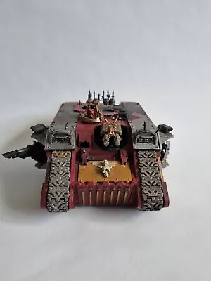 Warhammer 40k  Chaos Space Marine Land Raider Tank - Used Painted • £23