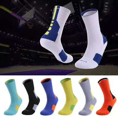 2X Sports Socks Unisex Cycling Socks For Road Bike Running Basketball Socks • £14.39