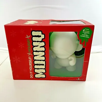 Kid Robot DIY Munny Christmas Holiday Edition Paint Yourself Accessories & Book  • $159