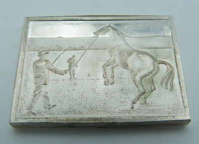 £24.97 • Buy Hallmarked Solid Silver Horse Racing Ingot Hunters Improvement Stallion Society