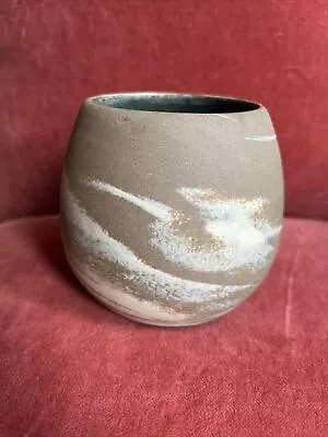 W.J. Gordy Swirl Pottery Vase  • $165