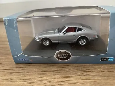 Datsun 240Z Silver 1-43 New In Case DAT003 • £22.99