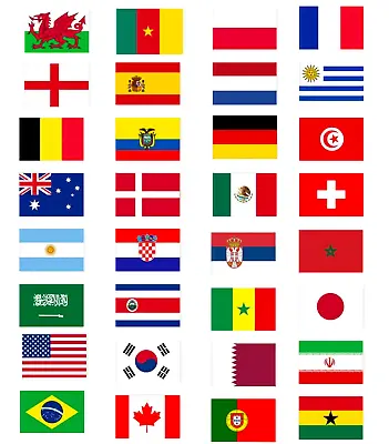 £3.99 • Buy High-Quality Polyester 5ft X 3ft National Country Flags - Various Designs