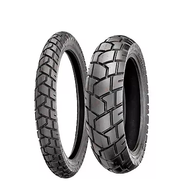 Shinko 90/90-21 130/80-17 Front Rear Tire 705 Set Dual Sport Tires KLR 650 • $194.99