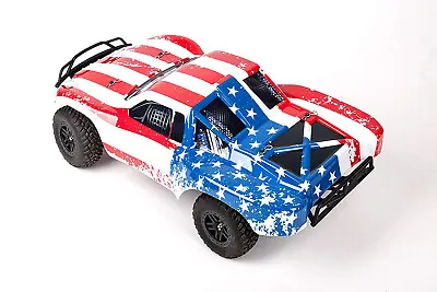 Custom Body Flag Star Style For Traxxas Slash 1/10 Truck Car Shell Cover 1:10 • $39.98