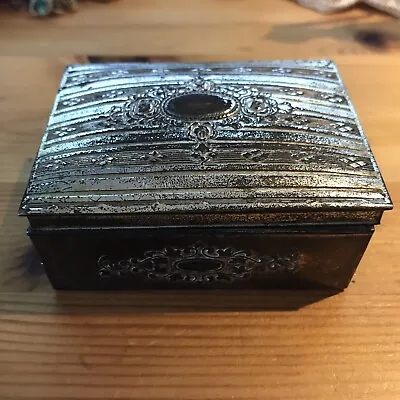 Silver Plated Box CMCWARE  Made In Occupied Japan  Trinket Jewelry Box • $17.99