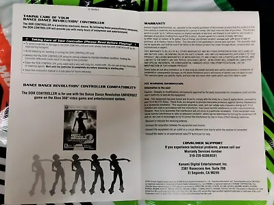 Dance Dance Revolution Universe 2 DDR Dance Pad For Xbox 360 • $34.97