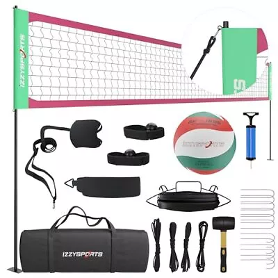 Professional Volleyball Net Set - Easy Setup Regulation Volleyball Net With  • $117.39