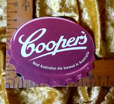 Coopers Original Sparkling Ale Vintage Beer Coasters X 4 - Free Post • $8