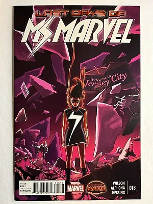 Ms. Marvel #16 | VF+ | 1ST Meeting Of Captain Marvel & Ms Marvel (Kamala Khan) • $5