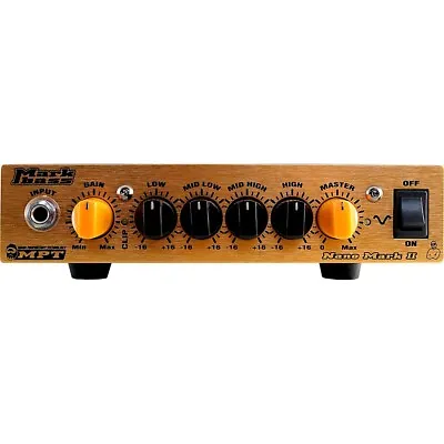 Markbass Nano Mark II 300 Watt Bass Amplifier Head Gold Refurbished • $439.99