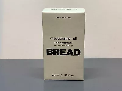 BREAD Macadamia Oil 100% Concentrate For Hair & Body 1.56 Fl Oz NIB • $14.99