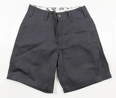 Vintage Ben Davis Shorts Mens 29 Gray Chino Flat Front 90s USA Mens Workwear • $29.99