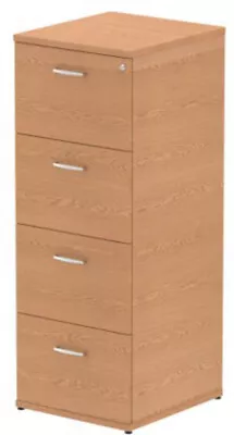 Impulse Filing Cabinet 4 Drawer Oak • £290.71