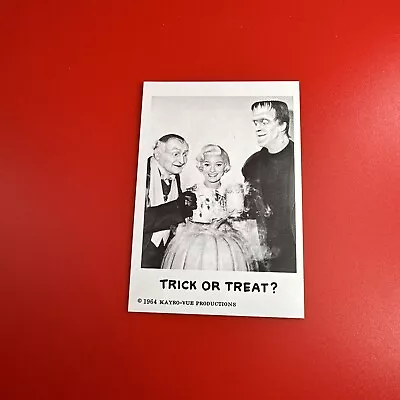 THE MUNSTERS Card #29-Leaf Brands U.S.A. 1964 Kayro-Vue Productions TV Ex Plus • $9.99