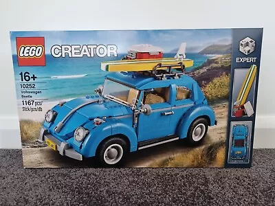 LEGO Creator Expert Volkswagen VW Beetle 10252 NEW SEALED RARE RETIRED • $190