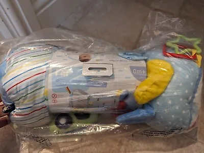 Brand New Tummy Time Roller Pillow Blue Mother Care. Cars. Stripes. • £14.99