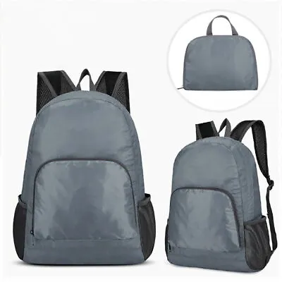 £5.99 • Buy Men & Women Large 100% Plain Backpack & Rucksack Bag - SPORTS TRAVEL SCHOOL WORK