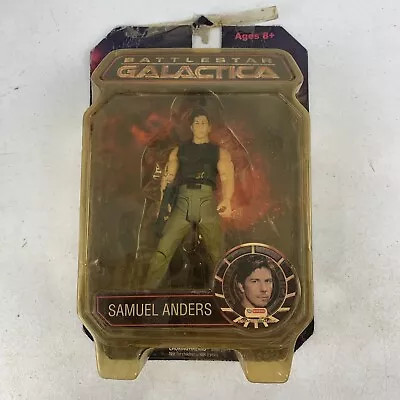 Battlestar Galactica Samuel Anders Action Figure Boxed 2007 Free Tracked Postage • $39.95