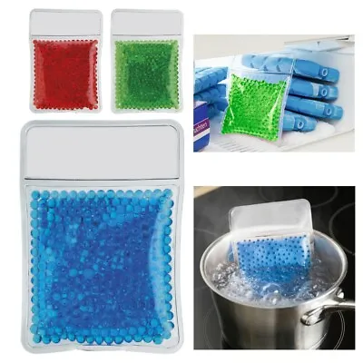 Reusable Hot And Cold Heat Ice Gel Pack For First Aid Sports Muscle Back Pain • £2.49