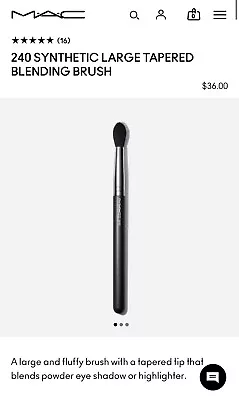 MAC Cosmetics #240 Brush - NEW • $28