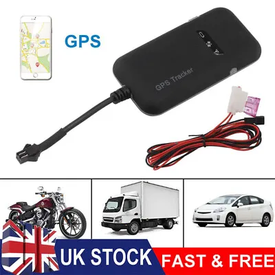 Mini Realtime Car GPS Tracker Locator Vehicle Motorbike GSM GPRS Tracking Device • £10.99