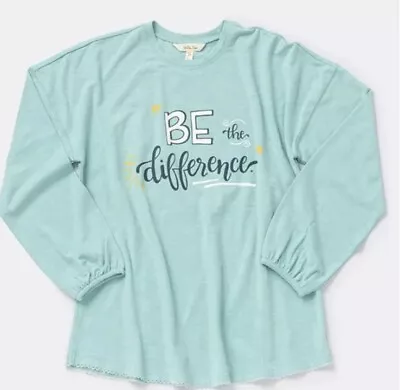 Matilda Jane Clothing Women's Be The Difference Tee Shirt Sz Large NWT • $28.04