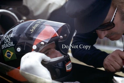 £3.20 • Buy Emerson Fittipaldi & Colin Chapman Lotus F1 Portrait 1972 Photograph