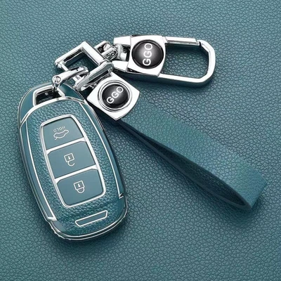 $29.99 • Buy TPU Key Fob Cover Case For Hyundai Accent Elantra Grandeur Kona I30 Ix35 Grey