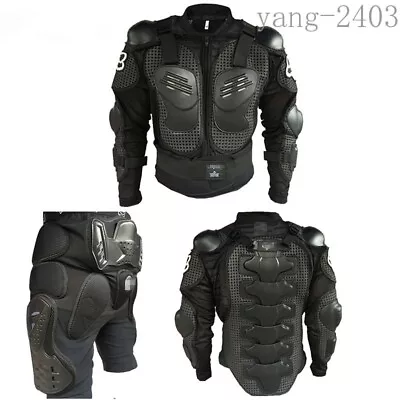 Tactical Armor Clothes Jacket Pants Motorcycle Riding Protective Gear Full Body • $45.59