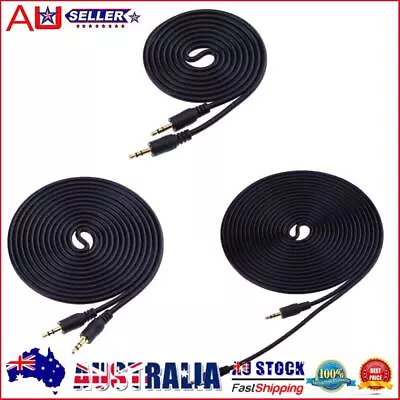 AUX Cable 3.5mm Stereo Audio Extension Male To Male Auxiliary Car Cord AU • $8.09